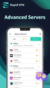 Rapid VPN – Safe Secure Proxy v2.3.1 MOD APK [Premium Unlocked] for Android 2