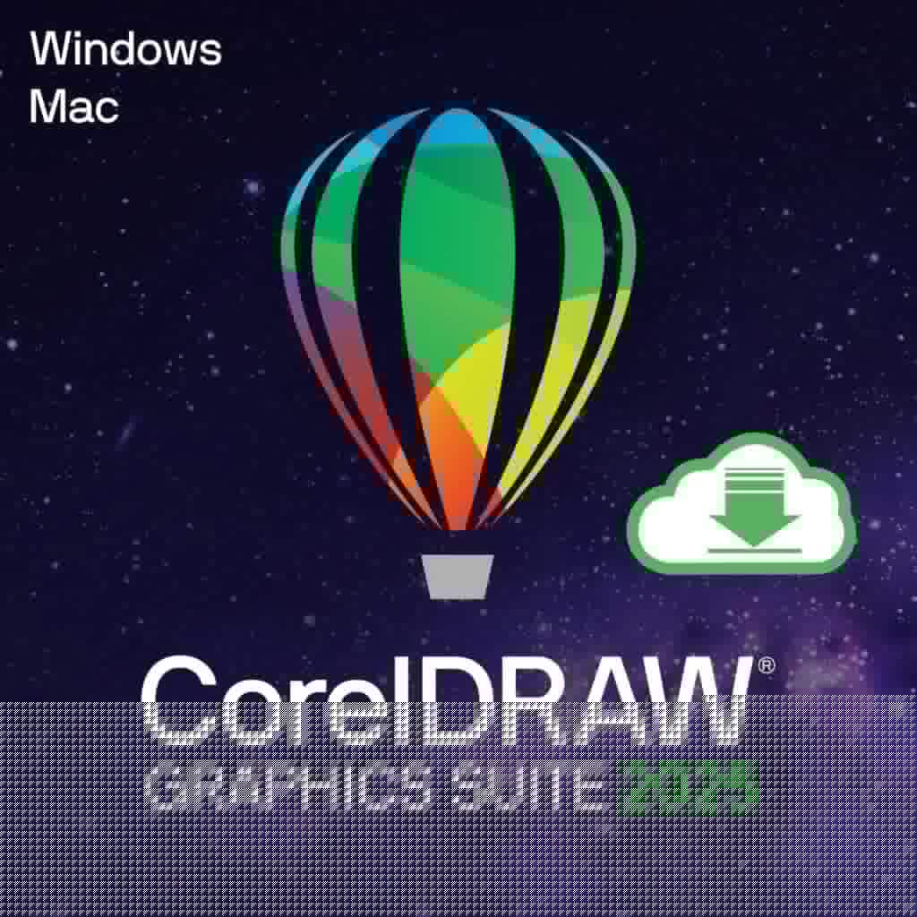 CorelDRAW Graphics Suite 2025 Graphic Design Software for Professionals Vector Illustration Layout and Image Editing PC Mac Download