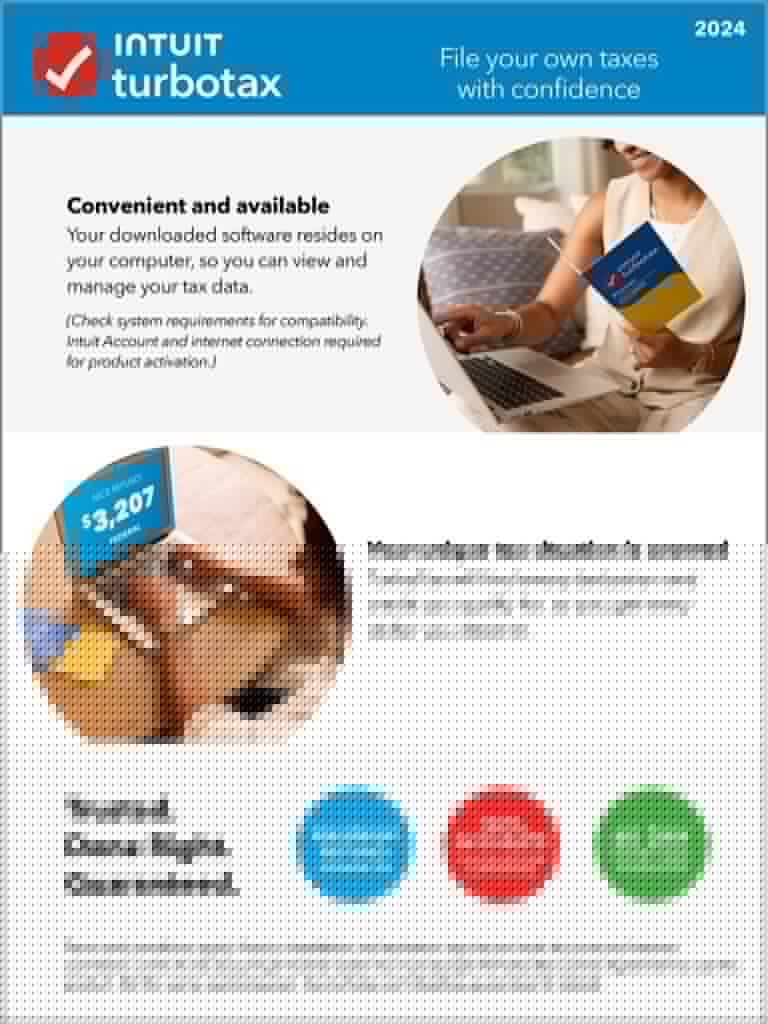 [OLD VERSION] TurboTax Deluxe 2024 Tax Software – Federal & State Tax Return [PC/MAC Download]