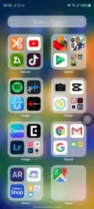 Liquid Glass UI: Reviewing Launcher iOS 26 Version 8.8.1 4