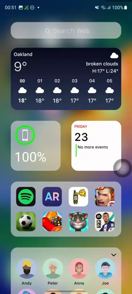 Liquid Glass UI: Reviewing Launcher iOS 26 Version 8.8.1