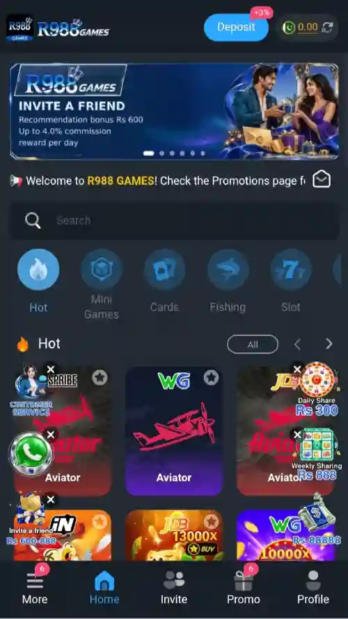 R988 Game Download APK – Pakistan Best Online Earning Game